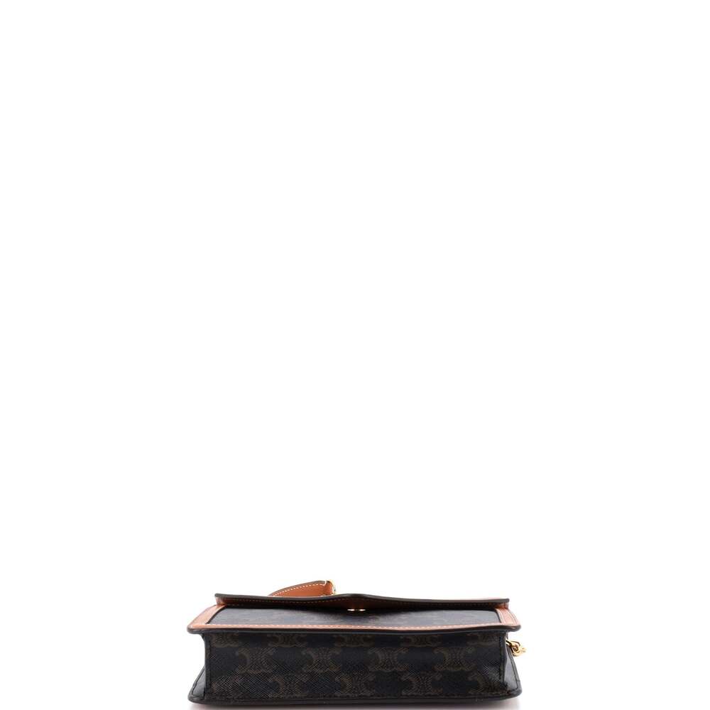 Celine Triomphe Envelope Flap Wallet On #239526C17B - Picture 4 of 6